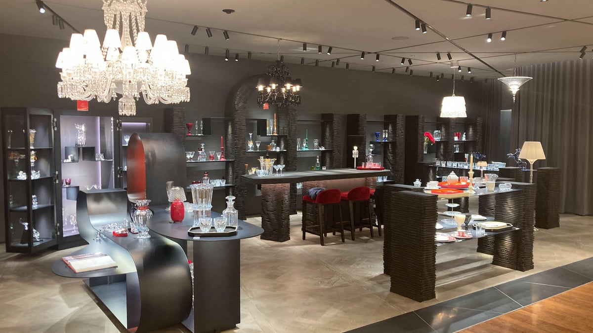 阪急うめだ本店の「バカラ」がリニューアル 日本初のVIPルームを設置