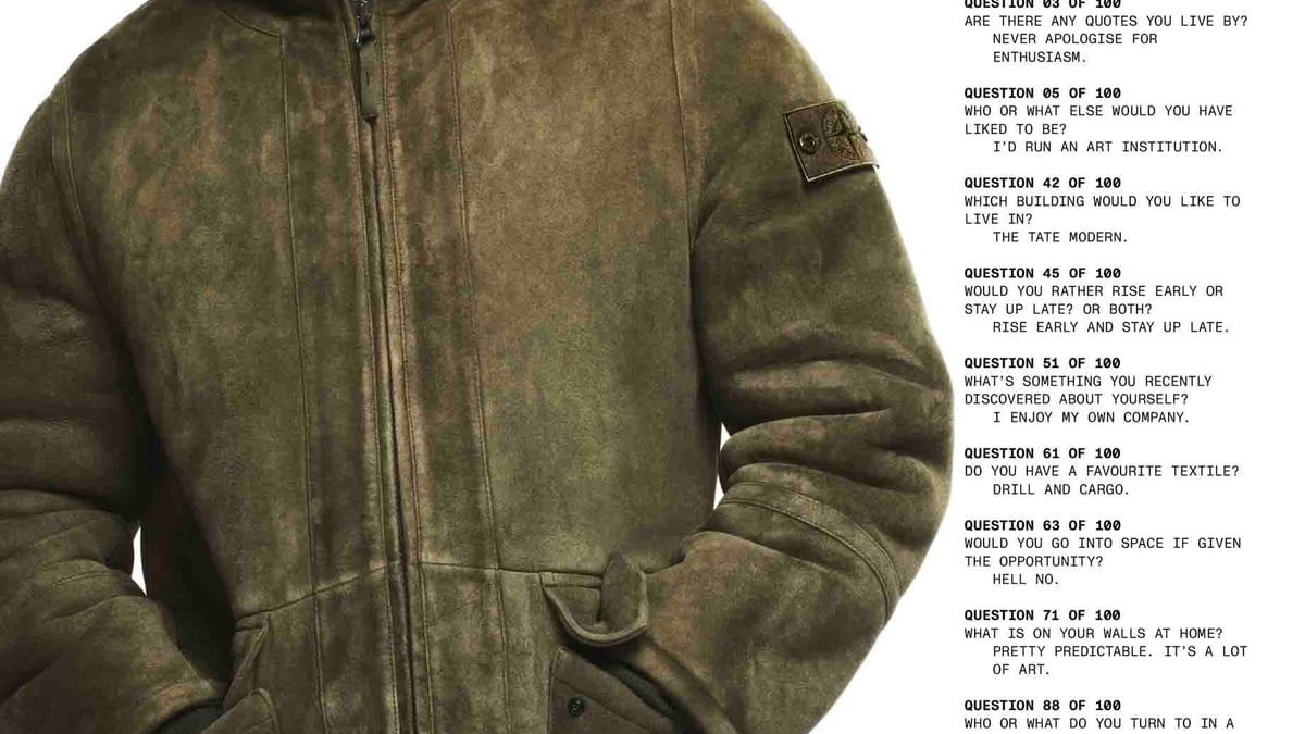 ストーンアイランド」がゴーストコレクションを発売、ウール素材や