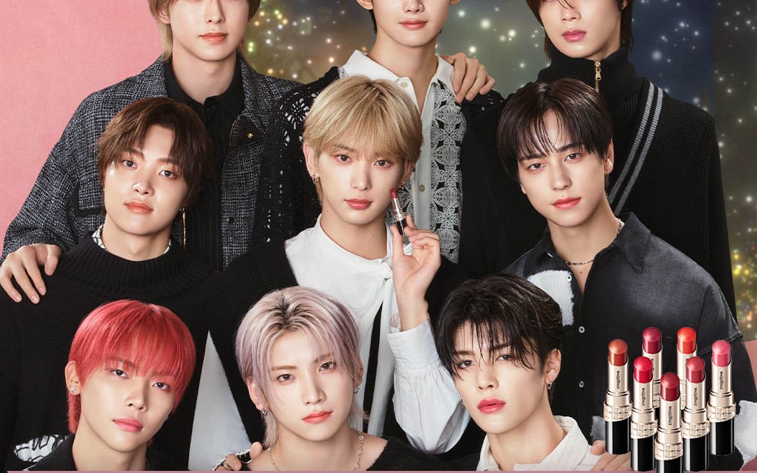 &TEAMが「マキアージュ」のキャンペーンに登場 メンバー全員の