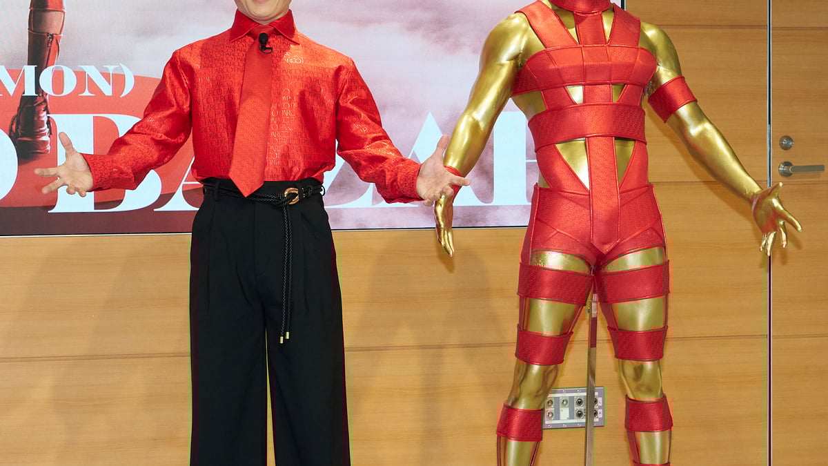 西川貴教 × PARCOグランバザール、特製「HOT LIMITスーツ」姿の