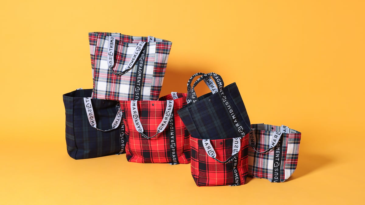 フラグメント×ラミダス トートバッグ fragment-design-ramidus-