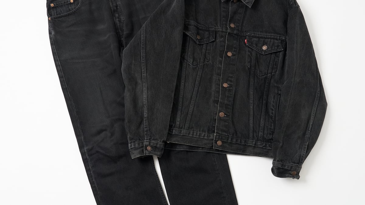 ブランド古着！Ermenegildo Zegna スリム 先染め ブラックデニム 令和のマストバイヴィンテージ】今買っておくべき名品は？ vol