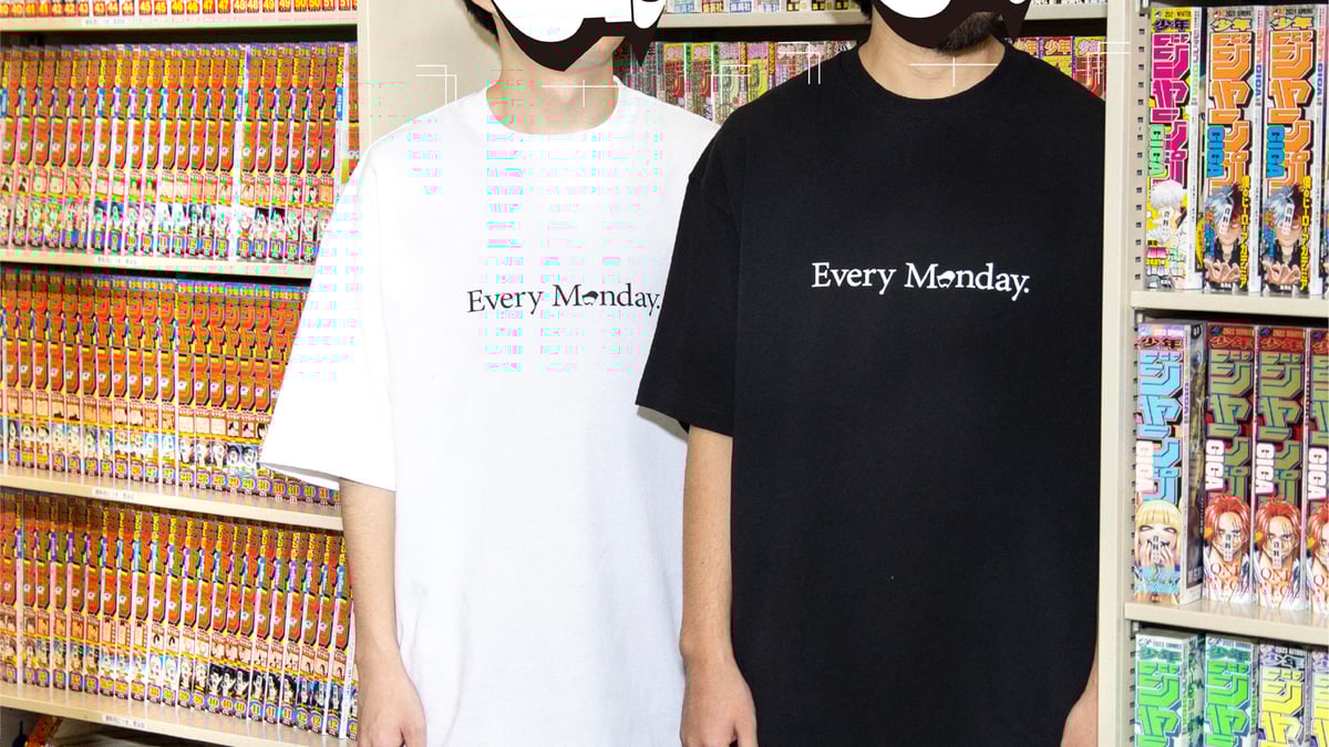 週刊少年ジャンプがオリジナルブランド始動、毎週月曜日にアパレルや