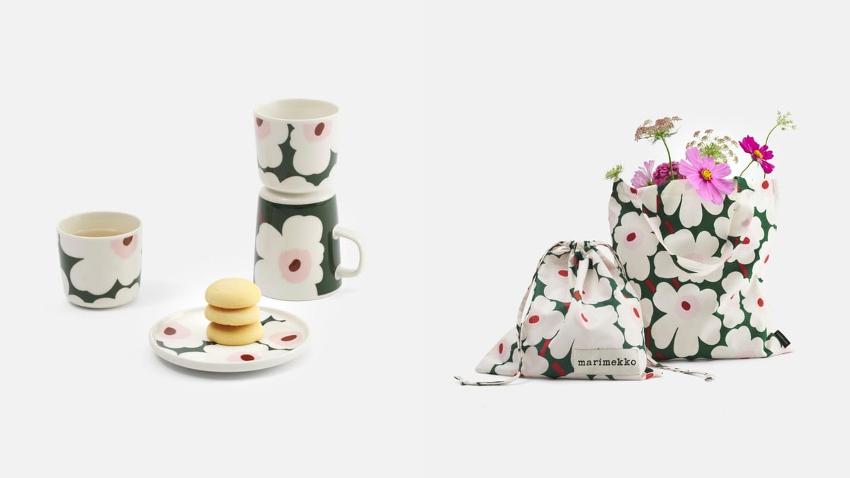 【新品Marimekko】Unikko柄　イタリア製 marimekko-unikko-home-