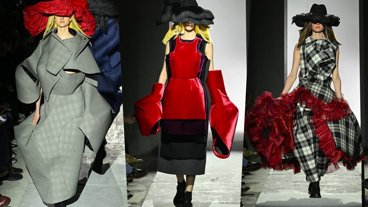 コムデギャルソン♡ COMME des GARÇONSの25-26AW、LOOKBOOKを見てきました。来季は