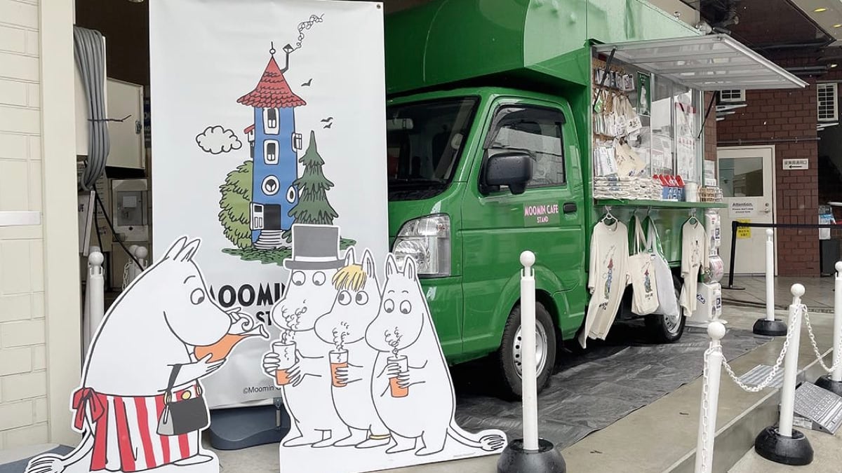 キッチンカー「ムーミンカフェ スタンド 」がラフォーレ原宿に初出店
