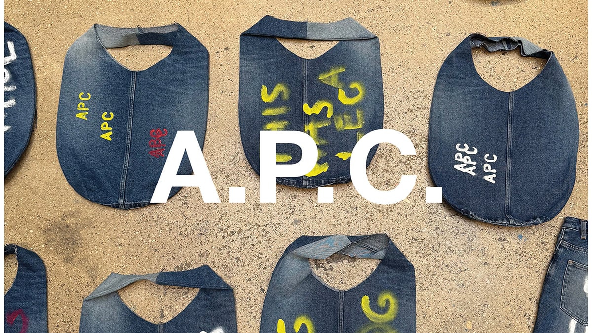 A.P.C. Ｇジャン Mサイズ　伊勢丹ポップアップ A.P.C.＞A.P.C. The Originals – DENIM POP-UP ブランドの代名詞