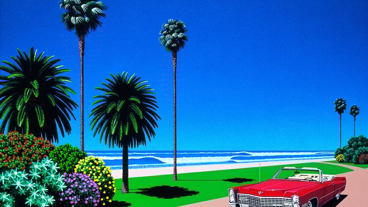 永井博の版画展が新宿高島屋で開催 新作含む25作品を展示販売