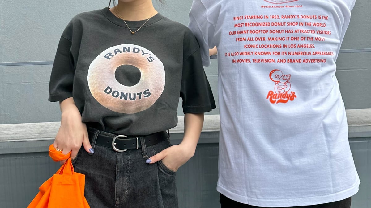 FREAK'S STORE - ランディーズドーナツ RAGLAN T-SHIRT DIAMOND