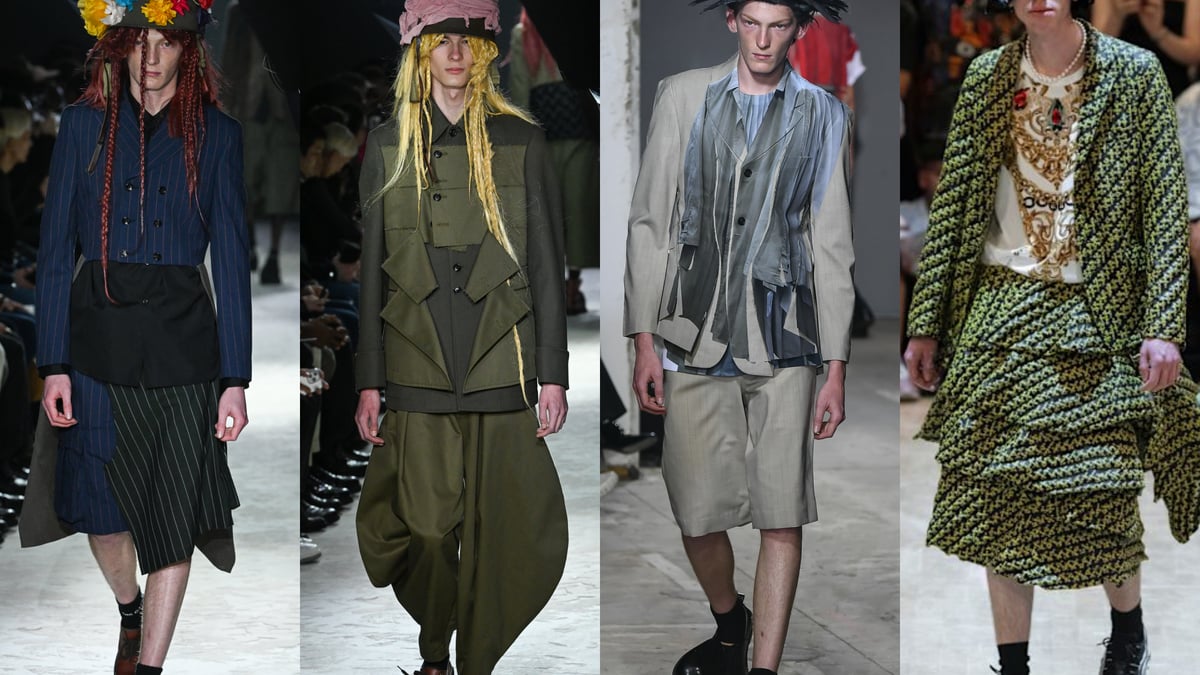 Comme des Garçons HOMME ストライプ マフラー 川久保怜 garcons-top-a31bdc66-b29f-410f