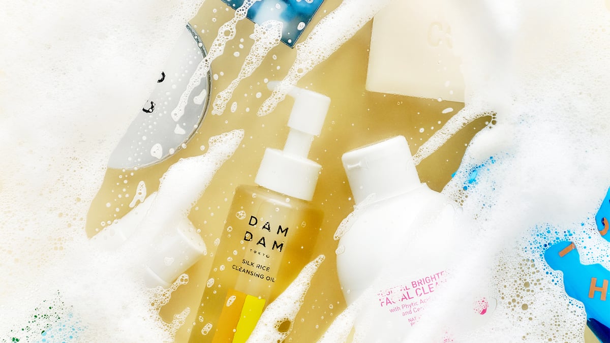 毛穴汚れも皮脂も優しくオフ！落としてうるおすクレンジング&固形石鹸