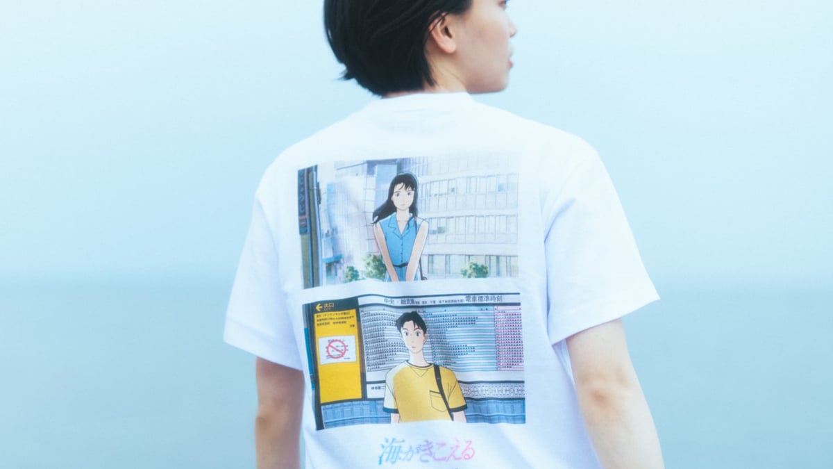 【海がきこえる】リバイバル上映記念Tシャツ(XLサイズ) 海がきこえる』× FCW リバイバル上映記念T – Filmarks Store