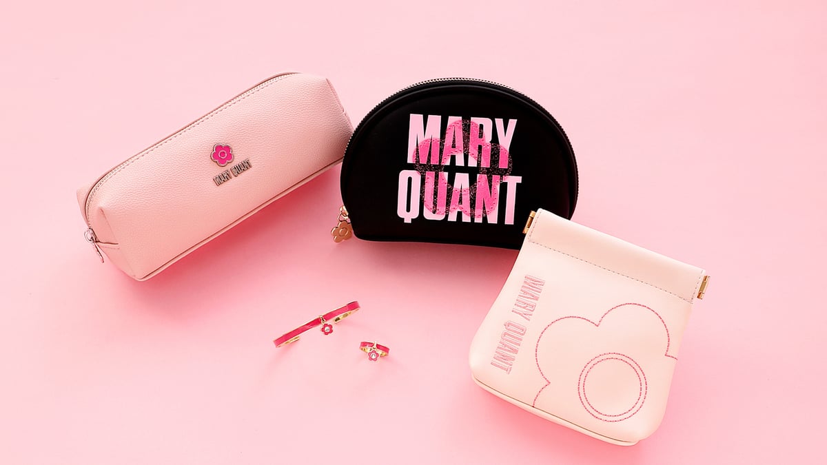 マリークワントからピンクコレクションが登場 ブランド誕生70周年を記念