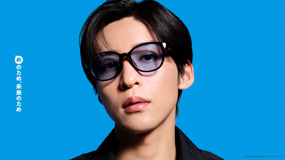 目黒蓮　Zoff　ポスター　A 目黒蓮さん（Snow Man）がZoffグローバルブランドアンバサダーに