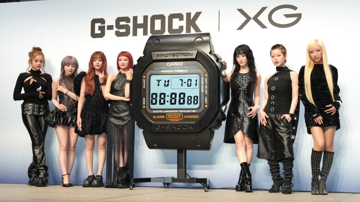 GショックのグローバルアンバサダーにXGが就任 「“XGショック”として 