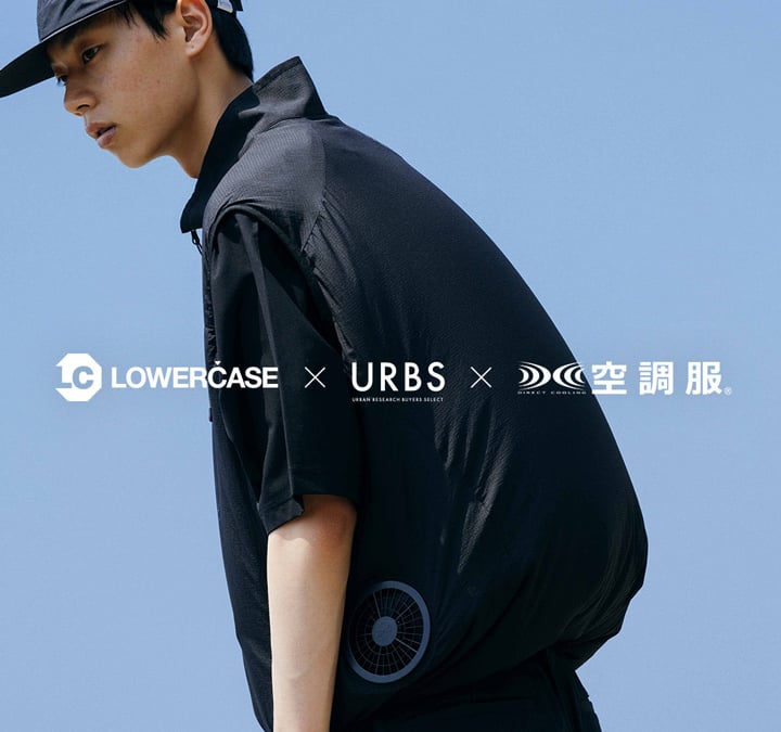 URBS×lowercase コラボ空調服　BLK M lower-urbs-kuuchoufuku-