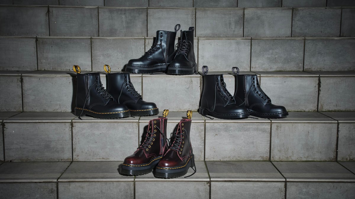 稀少☆Dr.Martens JAGGER 厚底 サイドジップ hyde着用モデル 稀少☆Dr.Martens JAGGER 厚底 サイドジップ hyde着用モデル