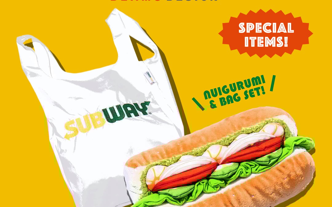 SUBWAY 60th 記念ビームスコラボぬいぐるみ&エコバッグ subway-60th-20250722-010-