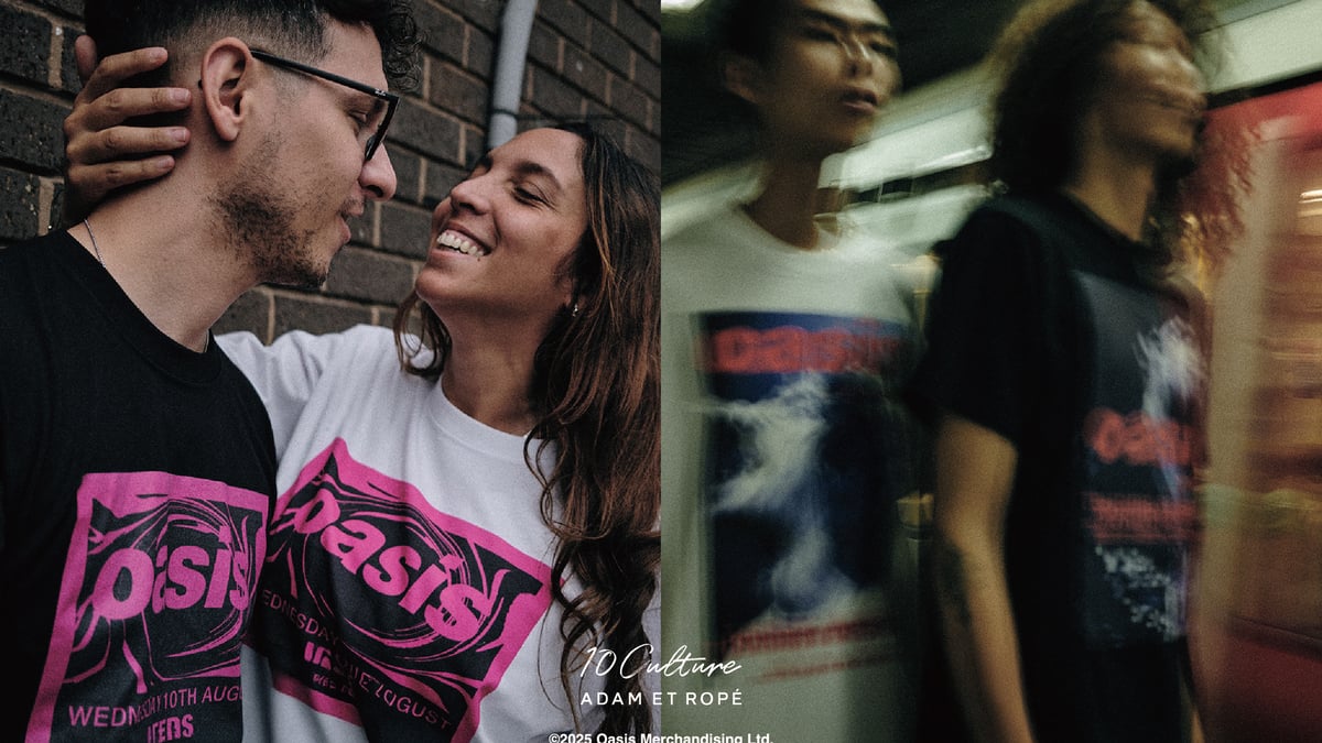 アダム エ ロペ × オアシスの新作が登場 ライブポスターのアートワーク