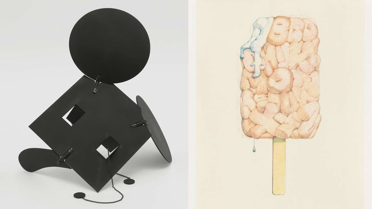 アーティスト Claes Oldenburgの展覧会「いろいろ」が開催