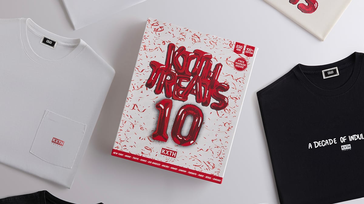 kith フーディ　XS 10周年 XS Kith Classic Logo Hoodie - Pink