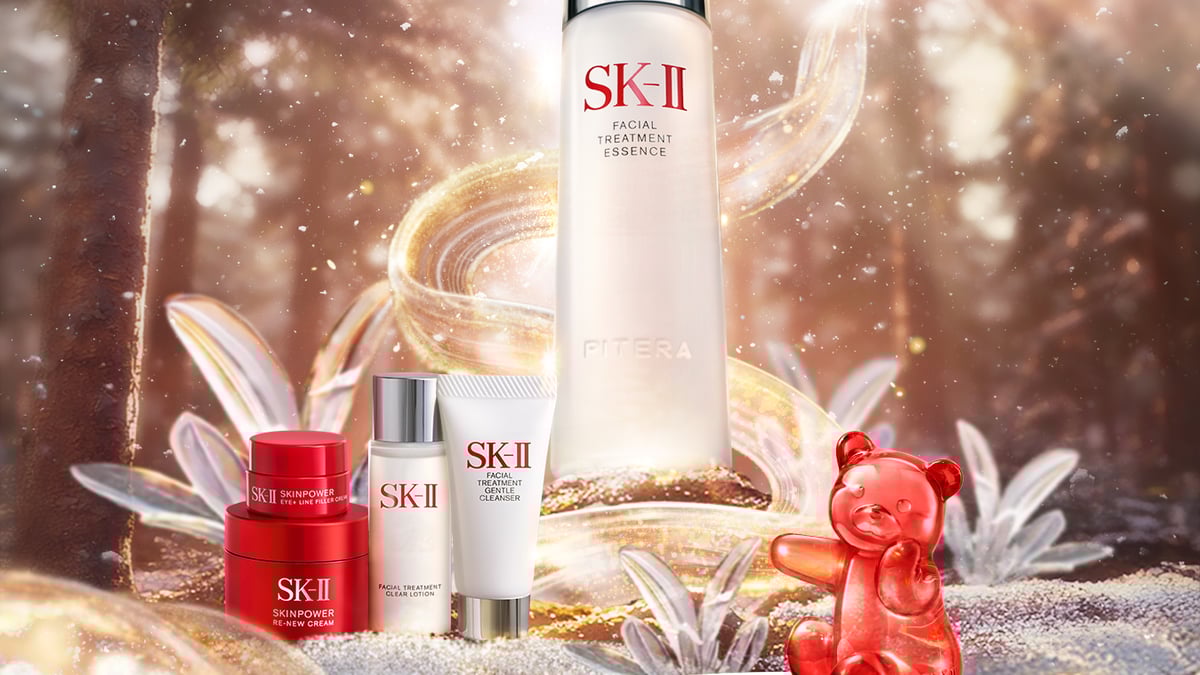 SK-II ベスト コレクション セット　クリスマスコフレ SK-Ⅱのコフレは名品エッセンスと新作クリームを堪能する全6