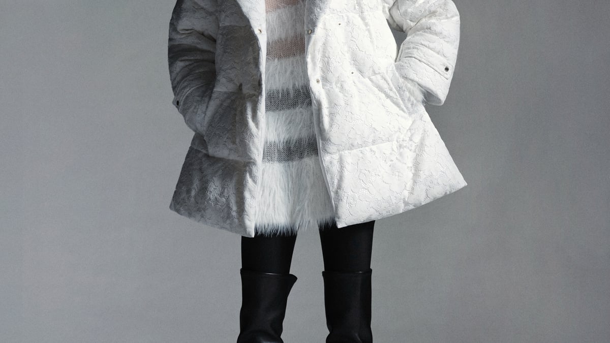 タトラス TATRAS ホワイトパールコレクションダウンジャケット01 Sサイズ タトラス TATRAS ホワイトパールコレクションダウンジャケット01 S