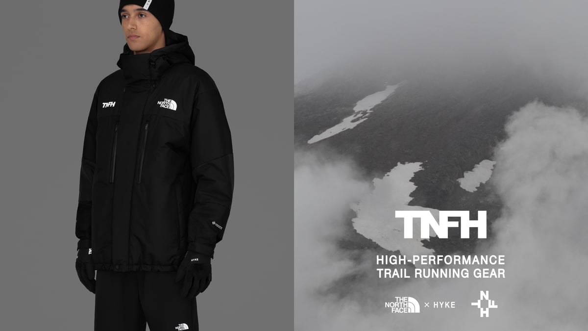 HYKE TNF トレイルベスト　TAN HYKE TNF トレイルベストTAN