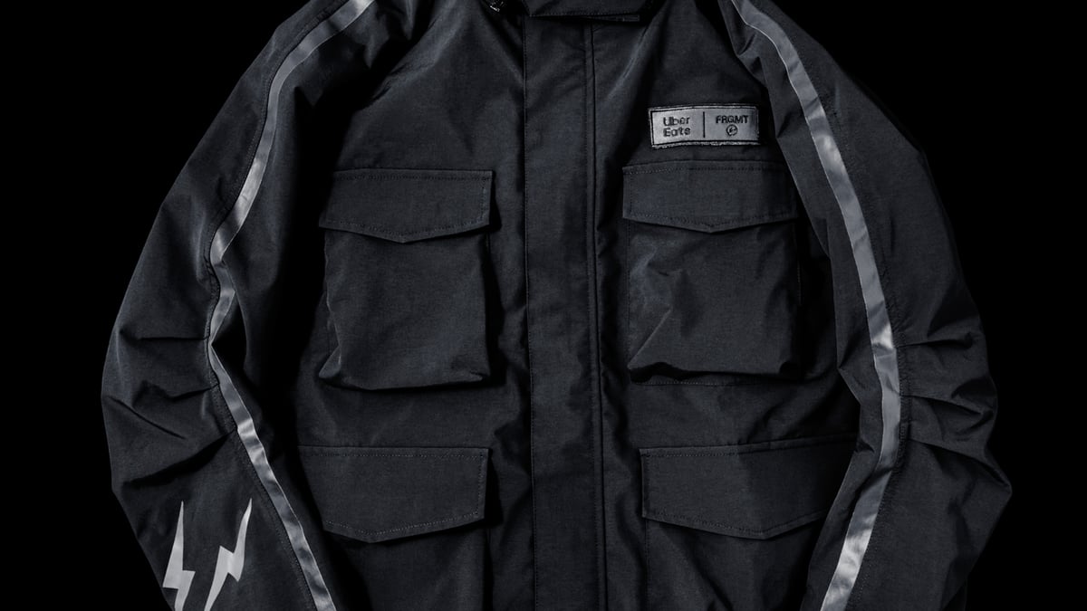 【限定300着】藤原ヒロシ × Uber Eats × KOMINE ジャケット 話題沸騰! Uber Eatsとフラグメントのコラボジャケットを着てみた結果