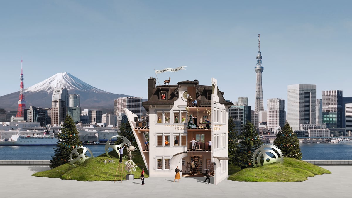 オーディマピゲ150周年イベント限定 エコバッグ ピンバッチ4種類セット