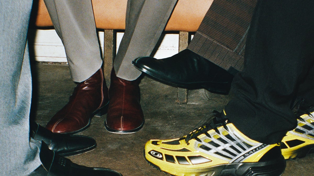 エムエム6 メゾン マルジェラ シューズ エムエム6 メゾン マルジェラ x サロモン“モノトーン”の