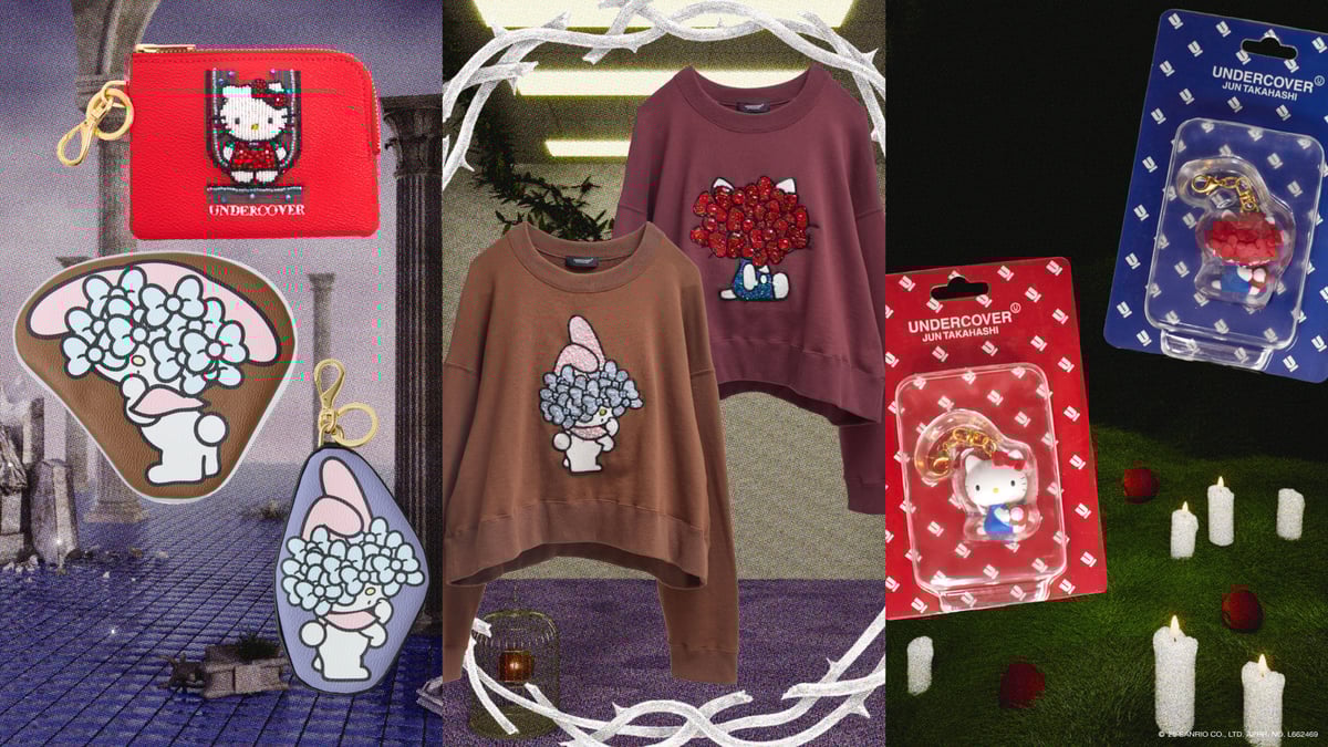 アンダーカバーとサンリオがコラボ 誕生50周年を迎えたマイメロディと