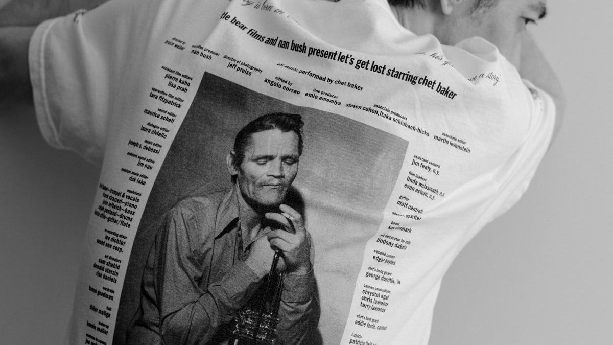 Let's get Lost × weber T shirt 2 Mサイズ Weber Bruce Weber / Chet