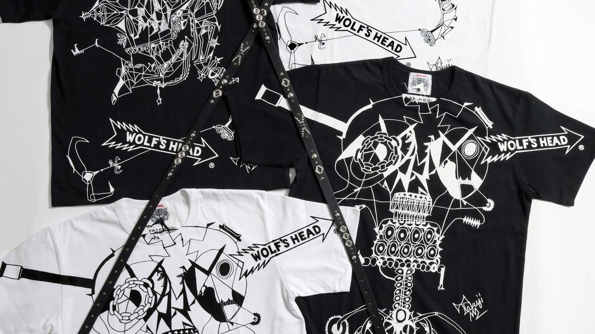 COMME des GARCONS Wolf's head Tシャツ トレーディング ミュージアム コム デ ギャルソン × ウルフズヘッド