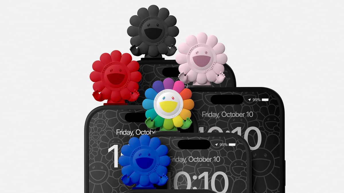 4個コンプリート 村上隆 casetify スマホケース ブラインドボックス 村上隆 × ケースティファイのコラボ新作、ブラインドボックス形式の