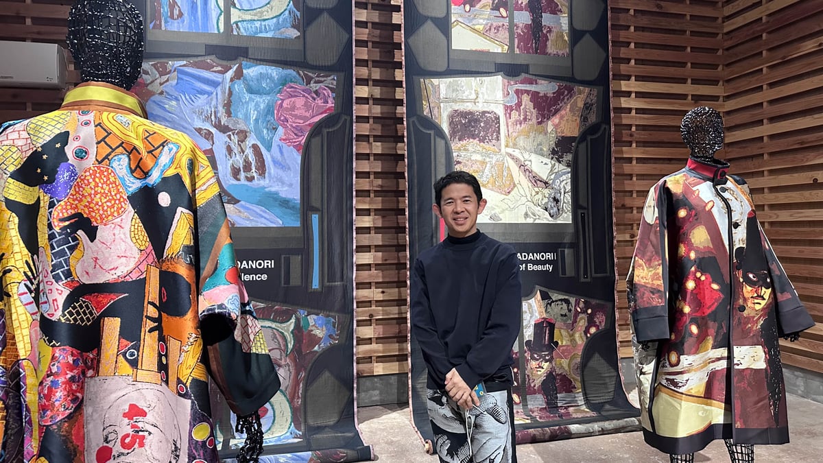TADANORI YOKOO ISSEY MIYAKEの前身となる未公開作品が初披露 フジ