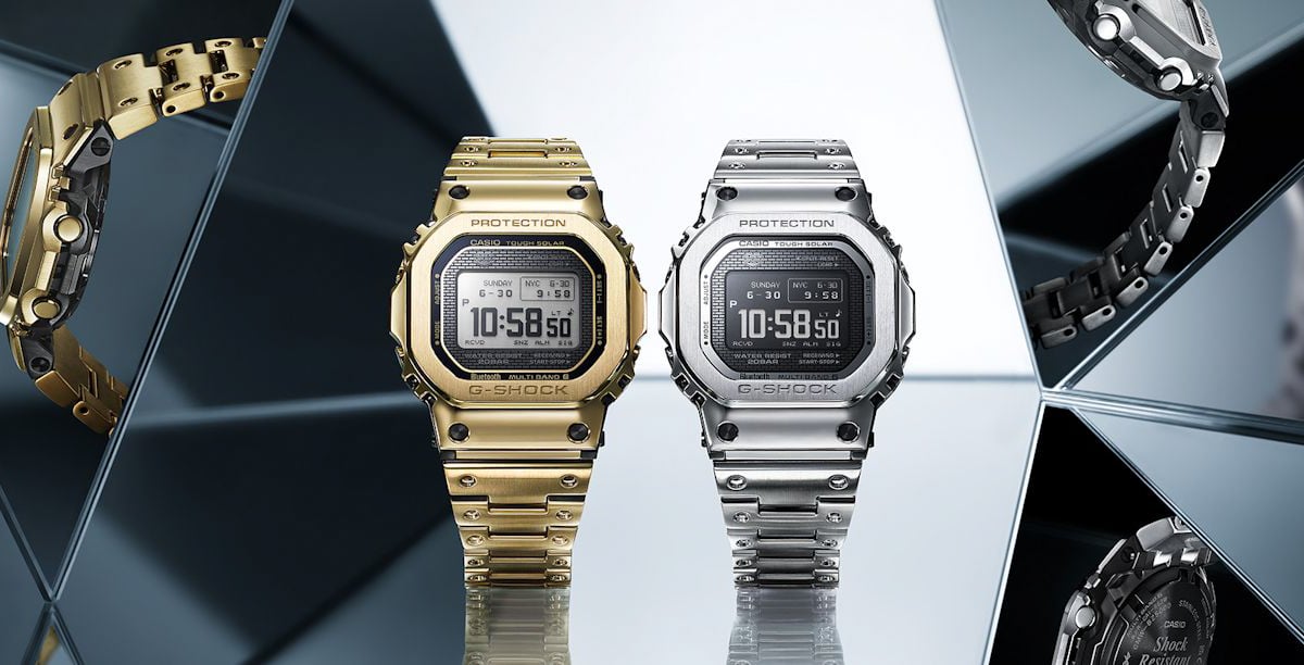 Gショック、MIP液晶を備えたフルメタルモデルの新作を発売