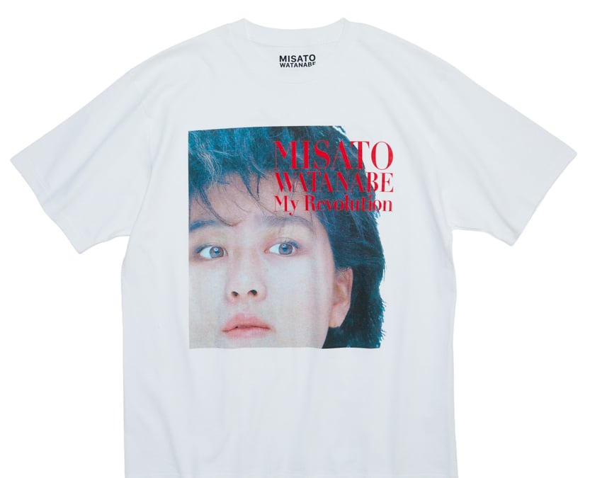 新品未使用 渡辺美里 2009−2010 25周年Tシャツ misato-watanabe-40th-