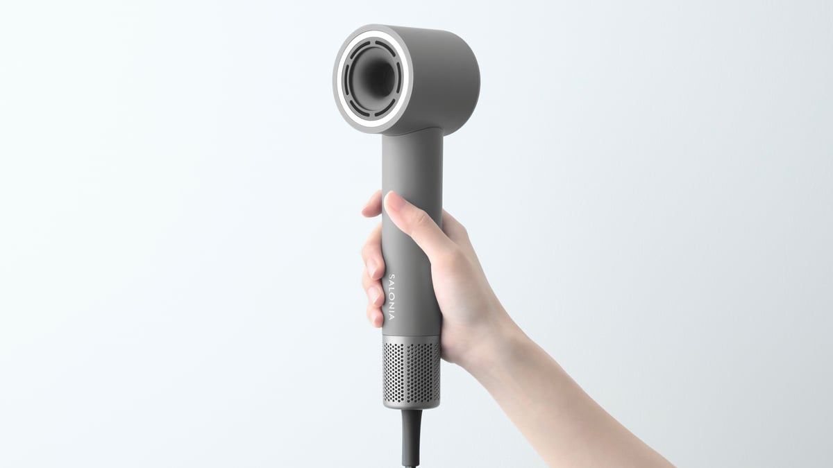 SALONIA サロニア スムースシャインスマートドライヤー グレー 上位