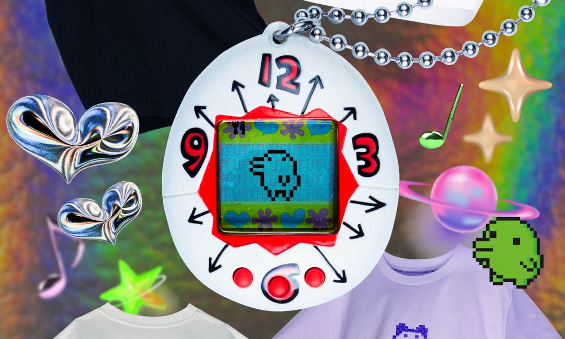 ユニクロUTとたまごっちがコラボ 初代のデザインをオマージュした