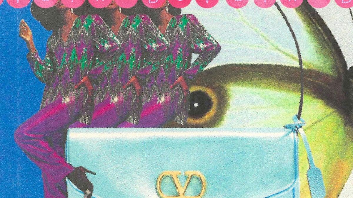 ヴァレンティノが「ドゥ ヴェイン」にフォーカスしたデジタルアート