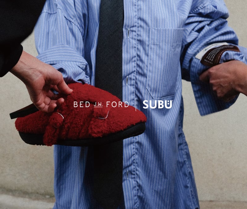 ベッドフォードとスブが初コラボ、ボリューム感のあるボア素材の