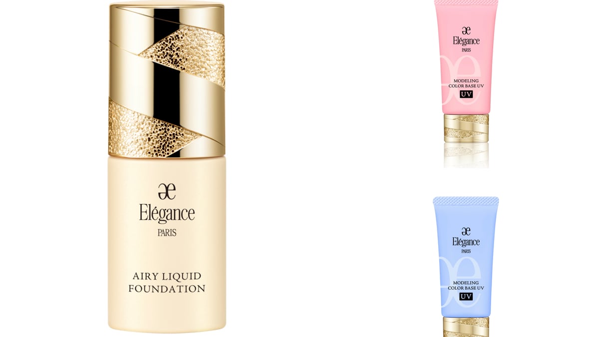 エレガンス」極薄膜でカバーする新リキッドファンデ発売 人気の色補正