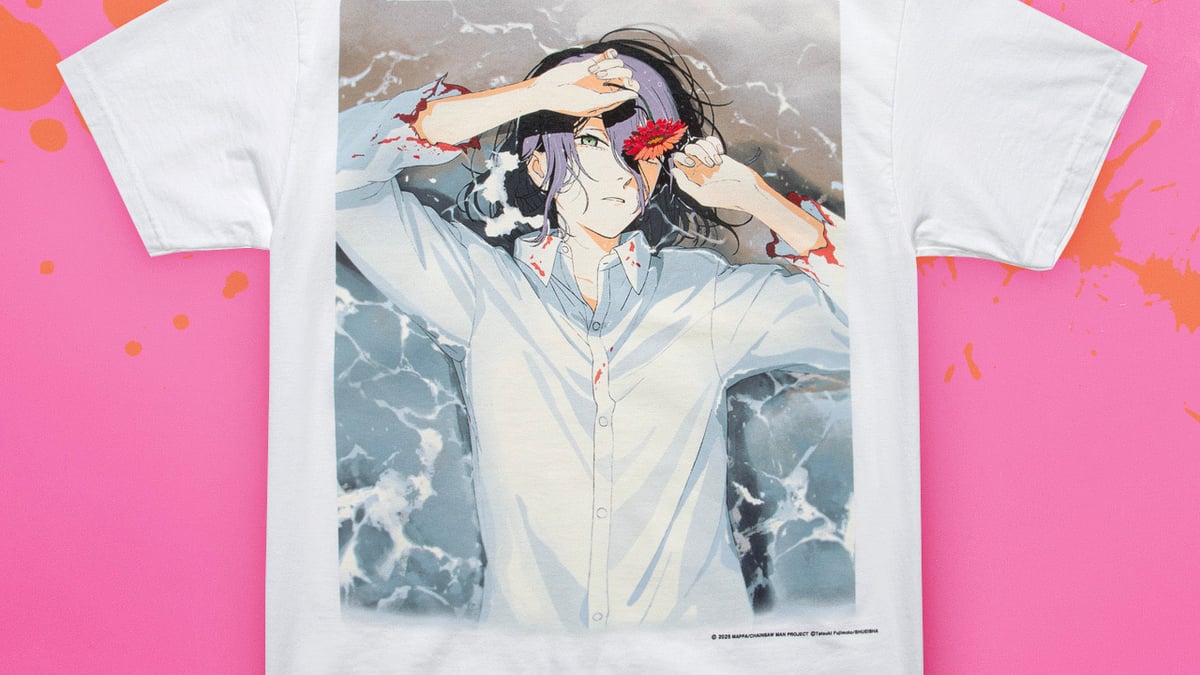 GEEKS RULE ギークスルール チェンソーマン レゼ篇 02 XXL ギークスルールとチェンソーマンがコラボ 浜辺に横たわるレゼの