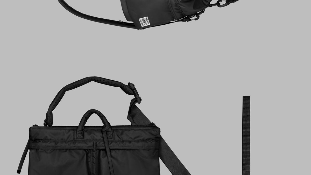 ポーター × ハイク再び ナイロンオックスを用いたヘルメットバッグなど