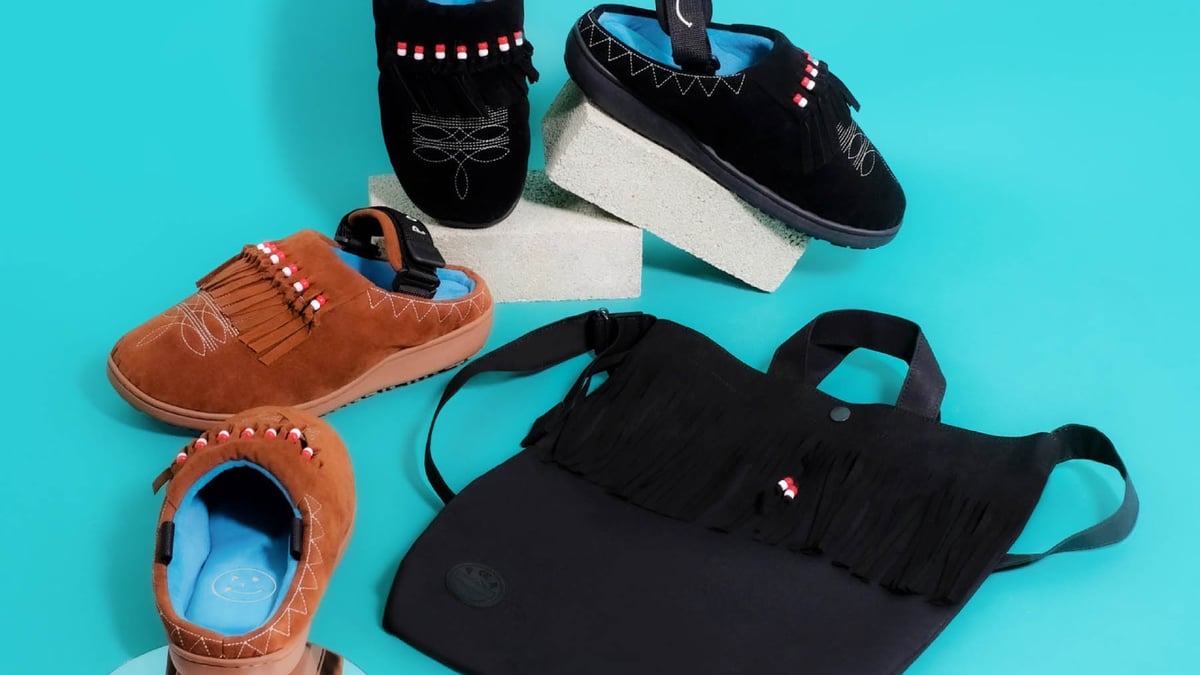 スブとPOTRが初コラボ モカシンシューズをモチーフにしたサンダルと