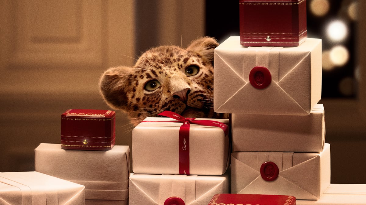 カルティエがホリデーポップアップを銀座で開催 主役はベビーパンテール