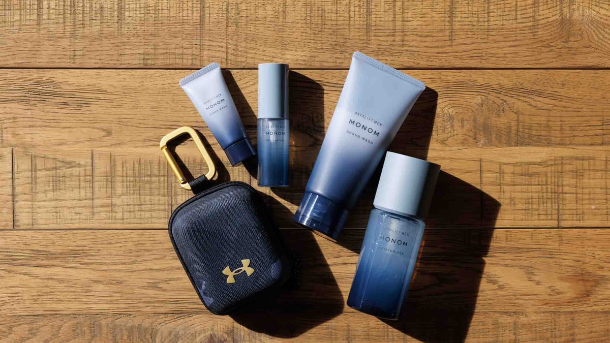 アンダーアーマーが「アスタリフト メン モノム」と初コラボ