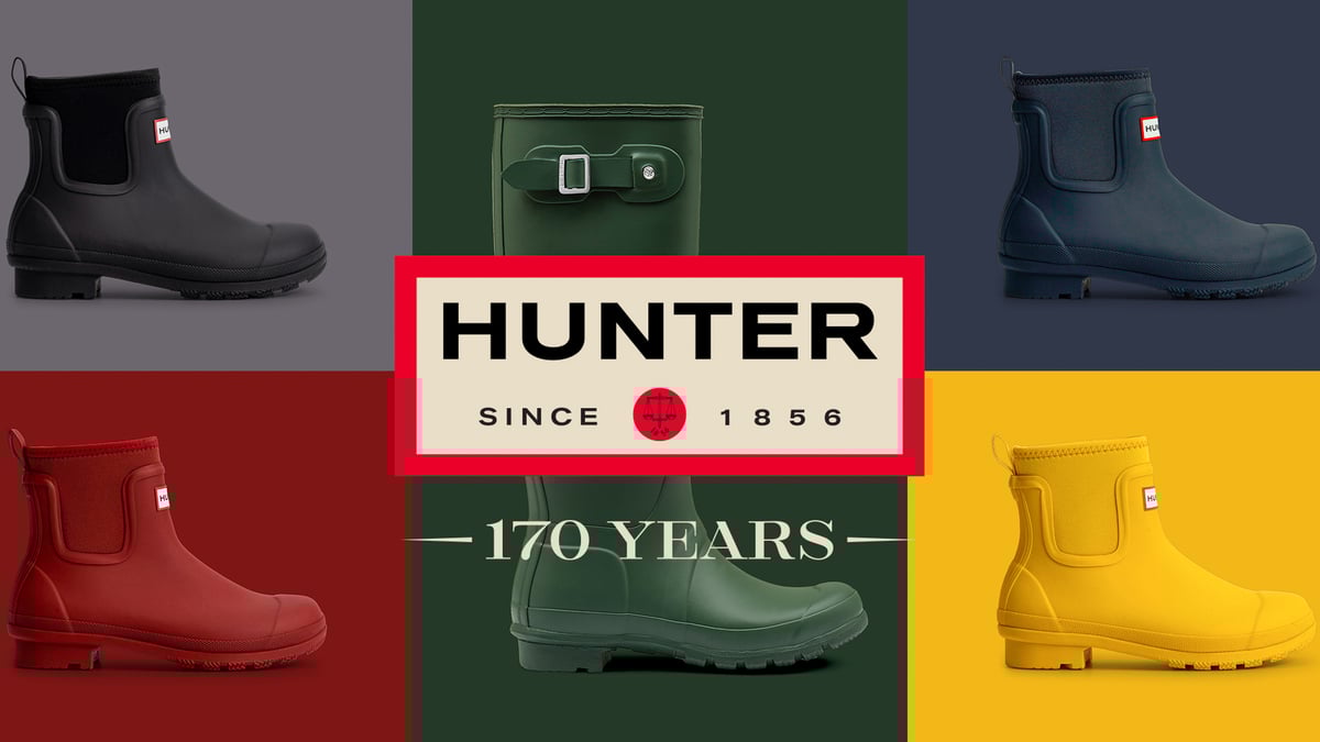 創立170年、ハンター「オリジナルチェルシーブーツ」のアップデート