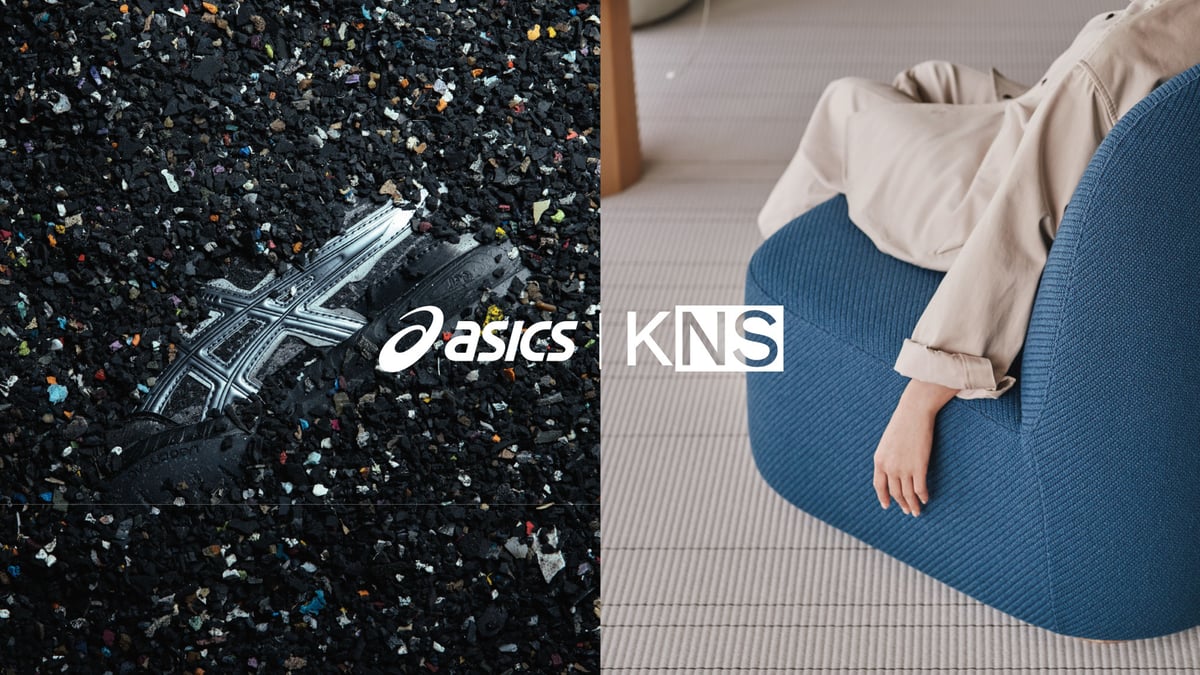 カリモクニュースタンダードがアシックスとコラボ、廃棄予定のシューズ